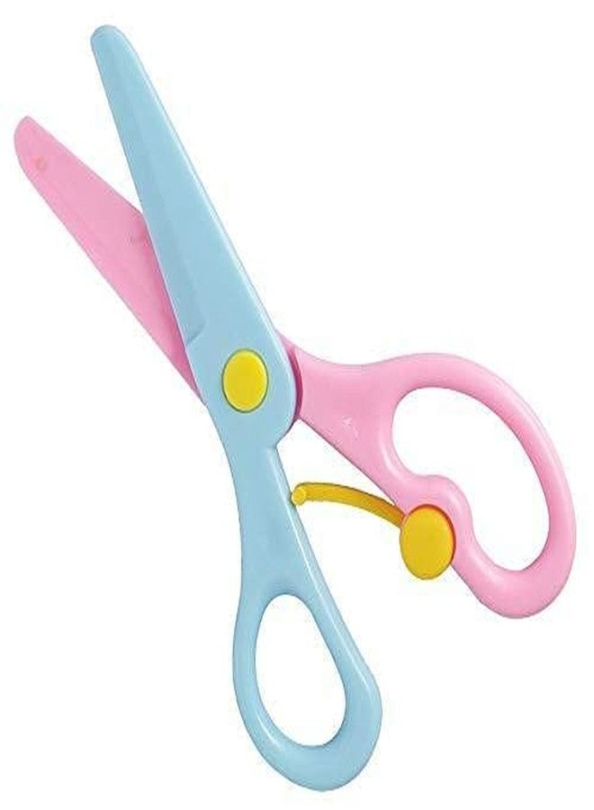 53 Arts 53ARTS Plastic Safety Scissor, Pre-School Training Scissors (Multicolor) - Image 1